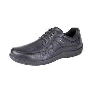 IMAC Mens Waterproof Extra Wide Lace Up Casual Shoes / Black